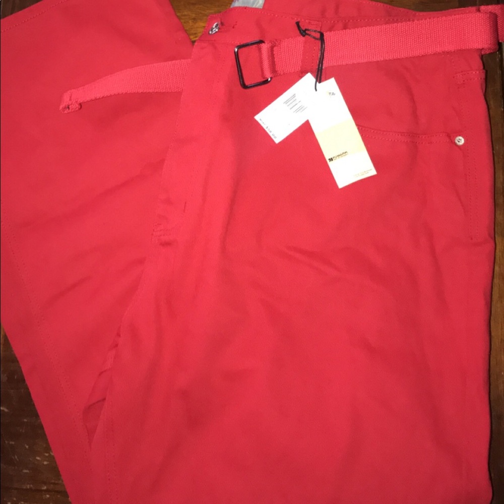 Red pants
